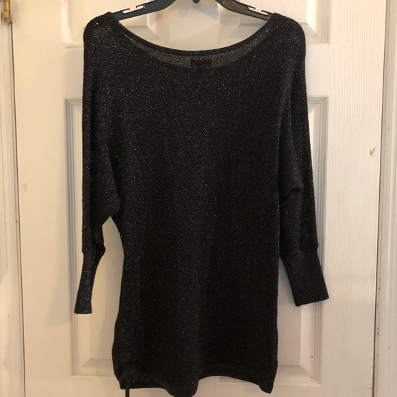 Express Black and Silver Sweater - NWT - M - Picture 3 of 3